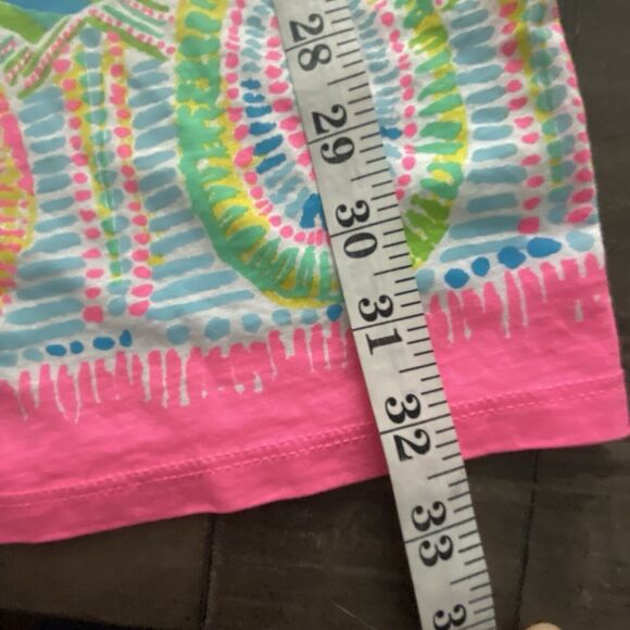 Lily Pulitzer Multicolor 100% Pima Cotton 3/4‎ Sleeve Dress Women's Size XXS - Picture 10 of 12